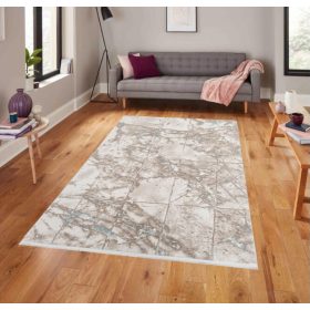 Noja Akril Bézs Kék Szőnyeg