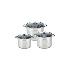 Caen Rozsdamentes Edénykészlet Inox, Nemesacél 6 db