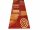 Kira Narancs Terra Nyírt futószőnyeg 80 x 300 cm