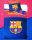 Labdarúgás FC Barca pamut ágyneműhuzat garnitúra 3 részes