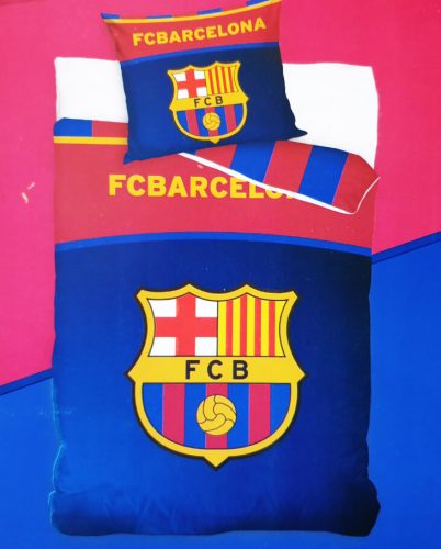 Labdarúgás FC Barca pamut ágyneműhuzat garnitúra 3 részes
