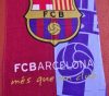 Iniesta Barcelona címeres Piros-Kék Törölköző