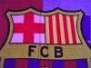 Iniesta Barcelona címeres Piros-Kék Törölköző