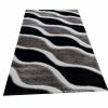 Arielle modern shaggy szőnyeg 150 x 230 cm fekete szürke