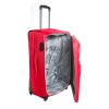 Freising puhafalú piros bőrönd