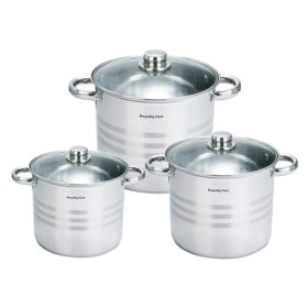   Orleans Rozsdamentes Edénykészlet Inox, Nemesacél 6 részes