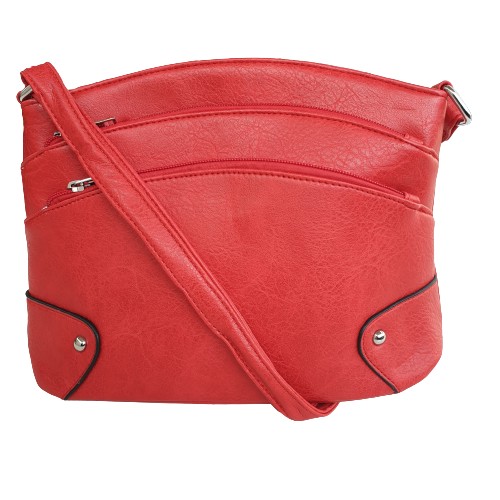 Halina női oldaltáska piros női táska