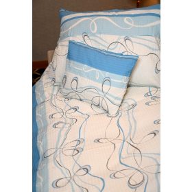   Parma 100% pamut Magyar Krepp Ágyneműhuzat modern türkiz 3 részes 140 x 200 cm