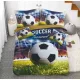 Davina Football 3D ágyneműhuzat 3 részes 140 x 200 cm