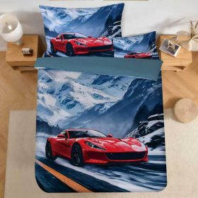   Aggi sportkocsis Pamut Ágyneműhuzat garnitúra 3 részes 140 x 200 cm