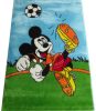 Mickey a pályán Kék Zöld Gyerekszőnyeg