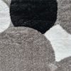 Baker modern shaggy szőnyeg 125 x 200 cm szürke fekete