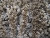Trapani shaggy szőnyeg 200 x 300 cm puha barna