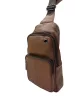 Ravello Line Montaro valódi olasz bőr férfi cross body táska barna