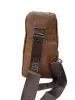 Ravello Line Montaro valódi olasz bőr férfi cross body táska barna