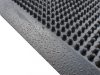 Süni fekete gumi lábtörlő 40x60cm