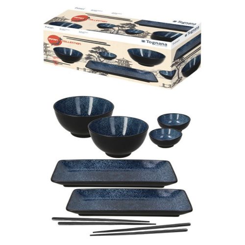 Sushi Kerámia Étkészlet Tányérkészlet 8 részes