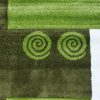 Mátra Nyírt Modern Zöld Szőnyeg 250 x 350 cm