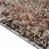 Logan barna shaggy szőnyeg 125 x 200 cm