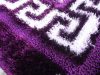 Nágó design lila shaggy szőnyeg