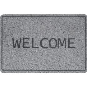 Mildred lábtörlő szürke welcome 40 x 60 cm