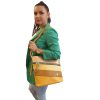 Feverio sárga arany női táska divatos női oldaltáska