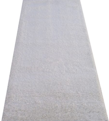 Parla fehér Shaggy Futószőnyeg 80 x 300 cm