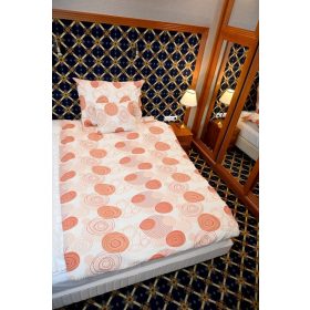   Kata Magyar Krepp Ágyneműhuzat garnitúra 100% pamut bézs terra 3 részes 140 x 200 cm