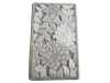 Lénea virágos 3D szőnyeg 125 x 200 cm szürke