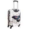 Grimma csajos, színes, pillangós kabin bőrönd