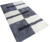 Torbole shaggy szőnyeg szürke bézs 150 x 230 cm