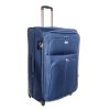 Bassum szignál kék puhafalú kabin bőrönd