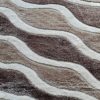 Abbie shaggy szőnyeg barna bézs hosszú szálú
