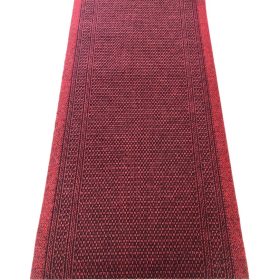 Agenor Modern Futószőnyeg Tekercses bordó