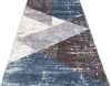 Alpakka modern szőnyeg 125 x 200 cm kék szürke