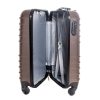 Altenburg M-es bőrönd 62 cm barna ABS 4 kerekű