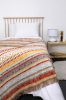 Andy kétoldalas ágytakaró 150 x 200 cm színes pléd 100% pamut