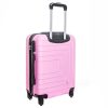 Apolda rózsaszín bőrönd közepes 62 cm Spinner
