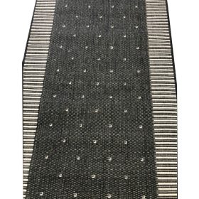 Asha Antracit Szürke Tekercses Futószőnyeg 80 cm széles