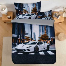 Balto 3D Sportkocsis  Ágynemű pamut 3 részes 140 x 200 cm