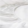 Lotte fehér pamut gumis lepedő 160 x 200 cm akciós vásárlás--dizon.hu