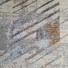 Baldó modern szőnyeg bézs szürke 70 x 100 cm