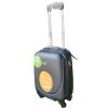 Battonya xs bőrönd kivehető kerékkel wizzair ingyenesen felvihető kabin bőrönd kék