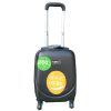Belezna xs bőrönd kivehető kerékkel wizzair ingyenesen felvihető kabin bőrönd fekete