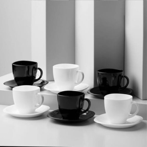 Black And White Kávéskészlet 12 részes