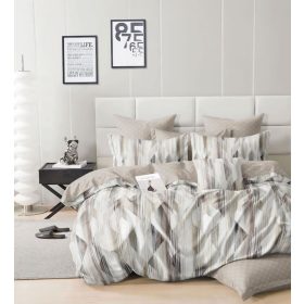 Borbus bézs ágynemű garnitúra modern 3 részes