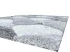 Borisza modern shaggy szőnyeg 120 x 170 cm szürke vastag