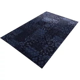   Britney klasszikus patchwork szőnyeg exclusive kék 80 x 150 cm