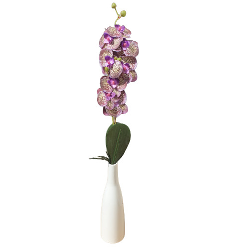 Buenos mű orchidea szál művirág élethű lila