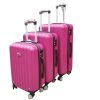 Blomberg 3 részes bőrönd szett pink Spinner ABS
